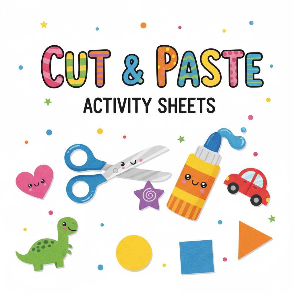Cut & Paste Activity Sheets