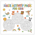 Maze Activity Pack for Kids